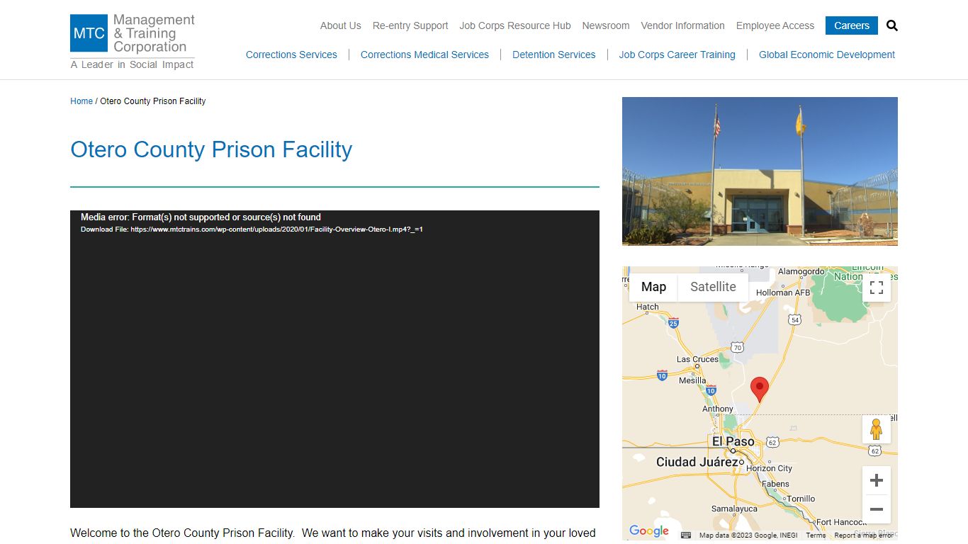 Otero County Prison Facility - MTC